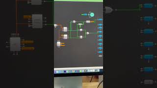 Mixed Signal CPLD #circuit #flux #electroniccomponents #pcb #fyp
