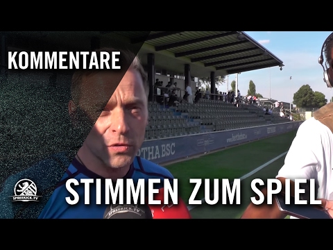 Die Stimmen zum Spiel (Hertha BSC - Club Italia, Testspiel) | SPREEKICK.TV