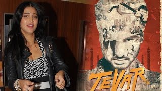 Shruti Haasan Watching The Movie Tevar