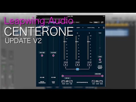 Leapwing Audio CenterOne Update V2