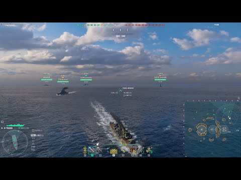 World of Warships - Drei Kameraden die dreimal Versagen - Deutsch l German let´s play