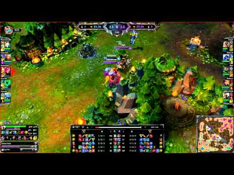 Pantheon Mid vs Fizz Highlights(Plat 4)7-18-14