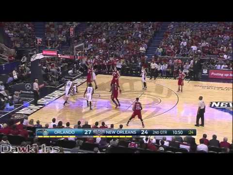 Omer Asik tam performanss 2014 10 28 vs Magic   14 Pts, 17 Rebs, 5 Blks