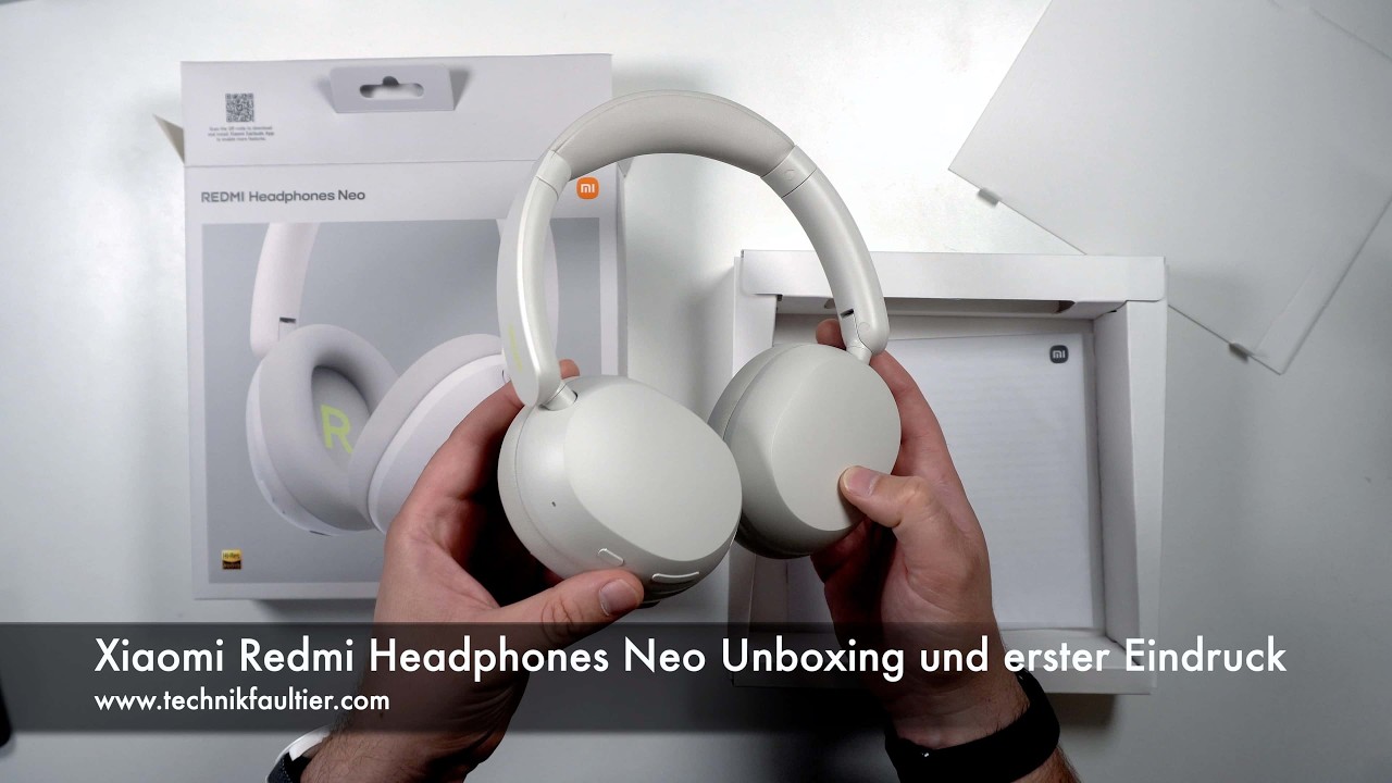 Xiaomi Redmi Headphones Neo Unboxing und erster Eindruck