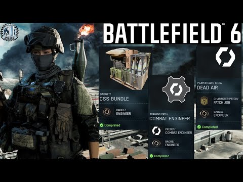 BF6 ENGINEER  FULL CHALLENGE GUIDE! #battlefield6 #dice #ea