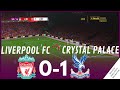 Liverpool 0-1 Crystal Palace • Premier League 23/24 | Match Highlights VG Simulation & Recreation