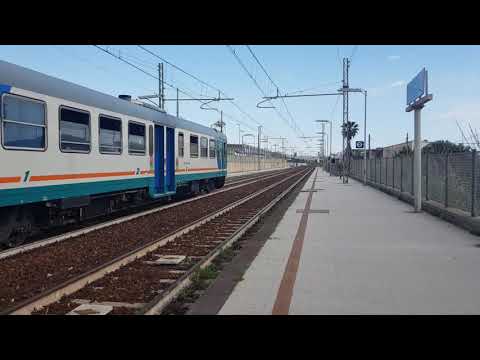 Treno Regionale Aln663 1006+Aln663 1005 Regionale 5542 Reggio di Calabria Centrale-Catanzaro Lido