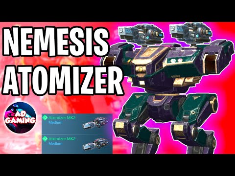 [WR] 💥 ATOMIZER NEMESIS Mk2 Max Gameplay | War Robots