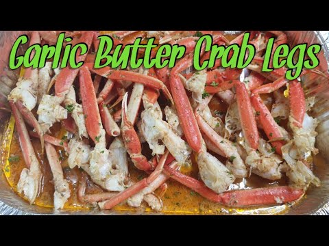 The Best Buttery Garlic Crab Legs In The Oven