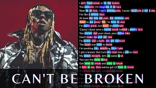 Lil Wayne - Can&#39;t Be Broken | Rhymes Highlighted