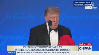 "I am pleased to announce my intention to run for a fourth term as president of the US." -  Trump