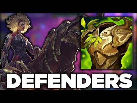 6 DEFENDERS + DRAVEN AS MAIN CARRY HUANMIE SET 8.5 IONIA SERVER TEAMFIGHT TACTICS TFT TCL CHINA