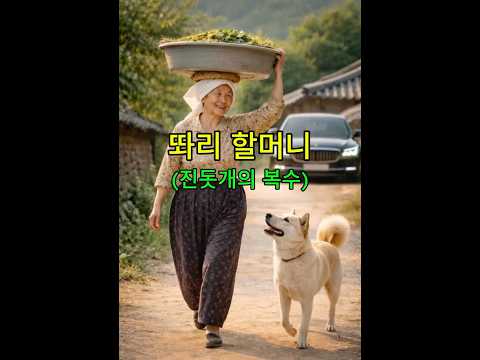 똬리 할머니(진돗개의 복수) #개그 #할머니 #어른공경