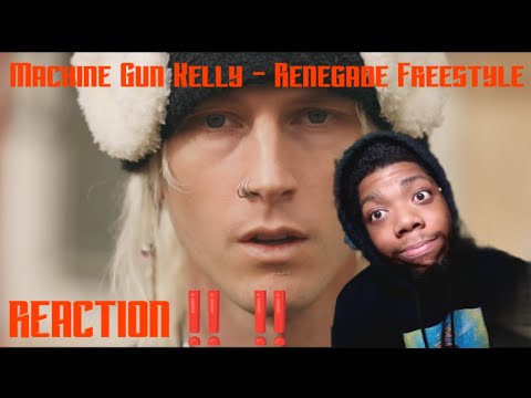 DID HE TAKE SHOTS AT EM⁉️ Machine Gun Kelly - Renegade Freestyle REACTION!!!!