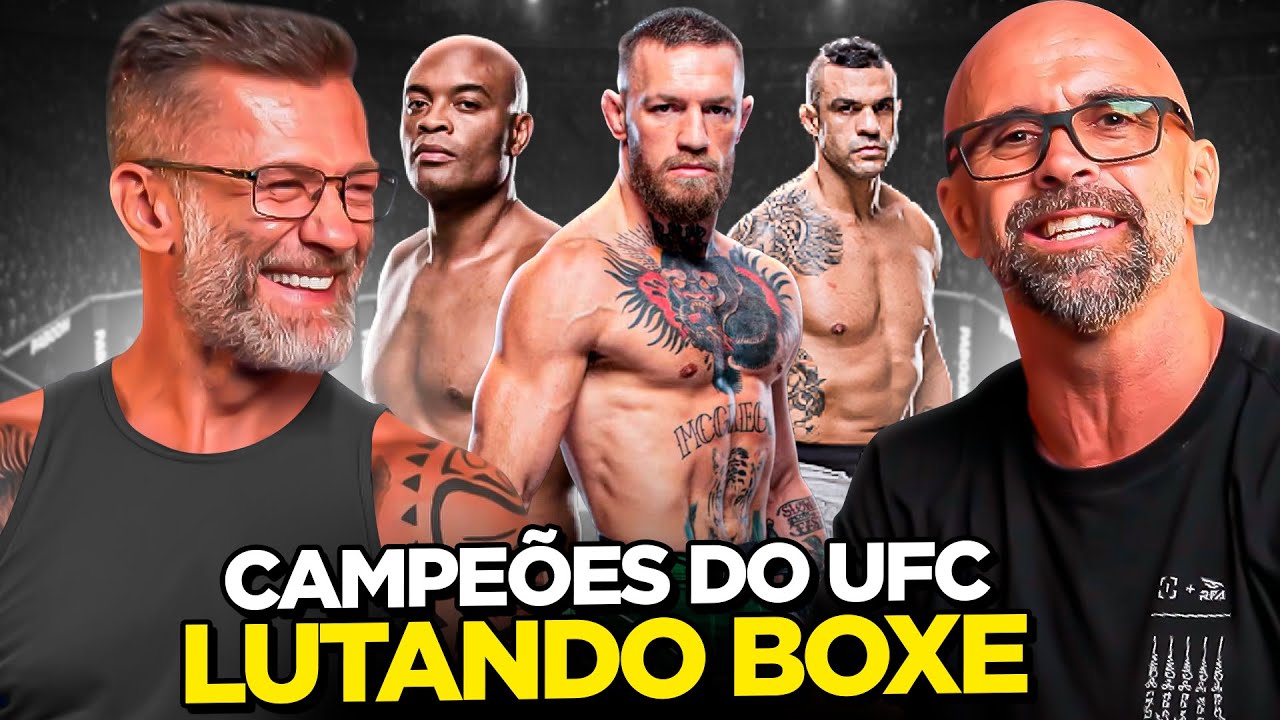 REAGINDO A CAMPEÕES DO UFC LUTANDO BOXE - com Rangel Farias
