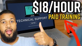 Work From Home: Earn $18/Hour as a Technology Technical Support Rep (NO DEGREE REQUIRED)