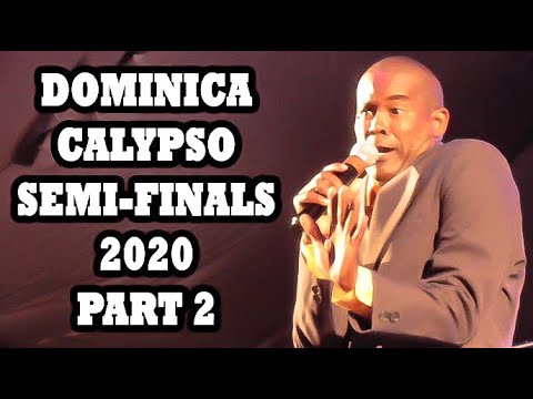 DOMINICA CALYPSO SEMI-FINALS HIGHLIGHTS PART 2 - BrBpTV