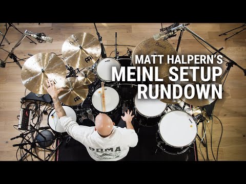 Meinl Cymbals - Matt Halpern's Setup Rundown