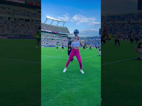 Making magic happen 🪄⚽️All thanks to @directv @thesctour #soccer #freestyle #premierleague