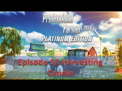 Professional Farmer 2014 American DLC E55 - Harvesting Canola