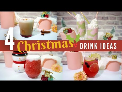 Get in the Spirit! 4 Berry Christmas Drink Ideas for Holiday Season🎁 | LEAMAXX'S RECIPES