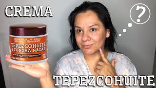 Crema Tepezcohuite Y Concha nácar 🐚 🧐 wait * UPDATE *