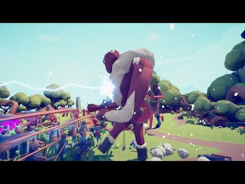 TABS All Melee Units Vs. All Ranged Units!!! (WARNING LAG)