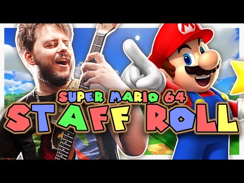SUPER MARIO 64 - Staff Roll (Credits Theme) Guitar Cover | FamilyJules