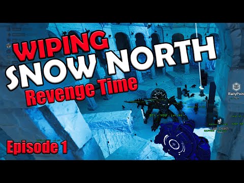 ASA SmallTribes | WIPING SNOW NORTH Ice Cave Center - They meshed my friends - LEGOLAND | Ep-1 - ARK