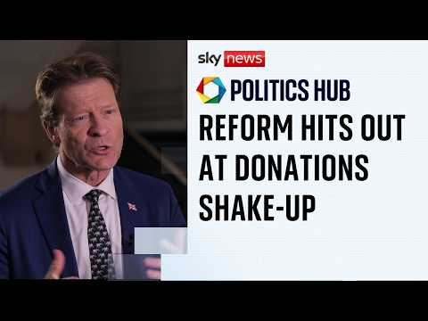 Tice claims donation changes are aimed at 'limiting success of Reform'