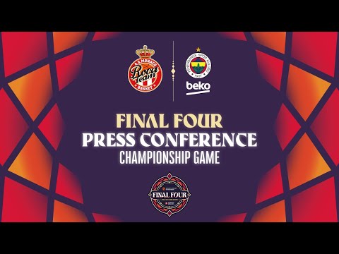 Championship press conference | AS Monaco vs Fenerbahce Beko Istanbul | Final Four Abu Dhabi 2025