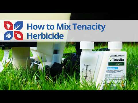  How to Mix Tenacity Herbicide Video 
