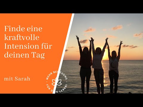 Finde eine kraftvolle Intension für deinen Tag mit INSAJA