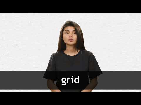 GRID - Learn the Meaning, Synonyms & Translations | Collins English
