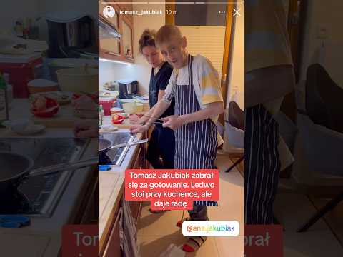 Tomasz Jakubiak ledwo stoi w kuchni #choroba #zdrowie #rak #nowotwór #masterchef #tomaszjakubiak