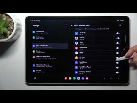 How to Install Unknown Apps on Samsung Galaxy Tab S9?