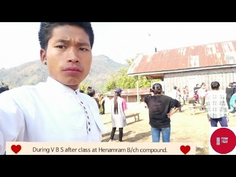 During V B S after class at Henamram B/ch compound.