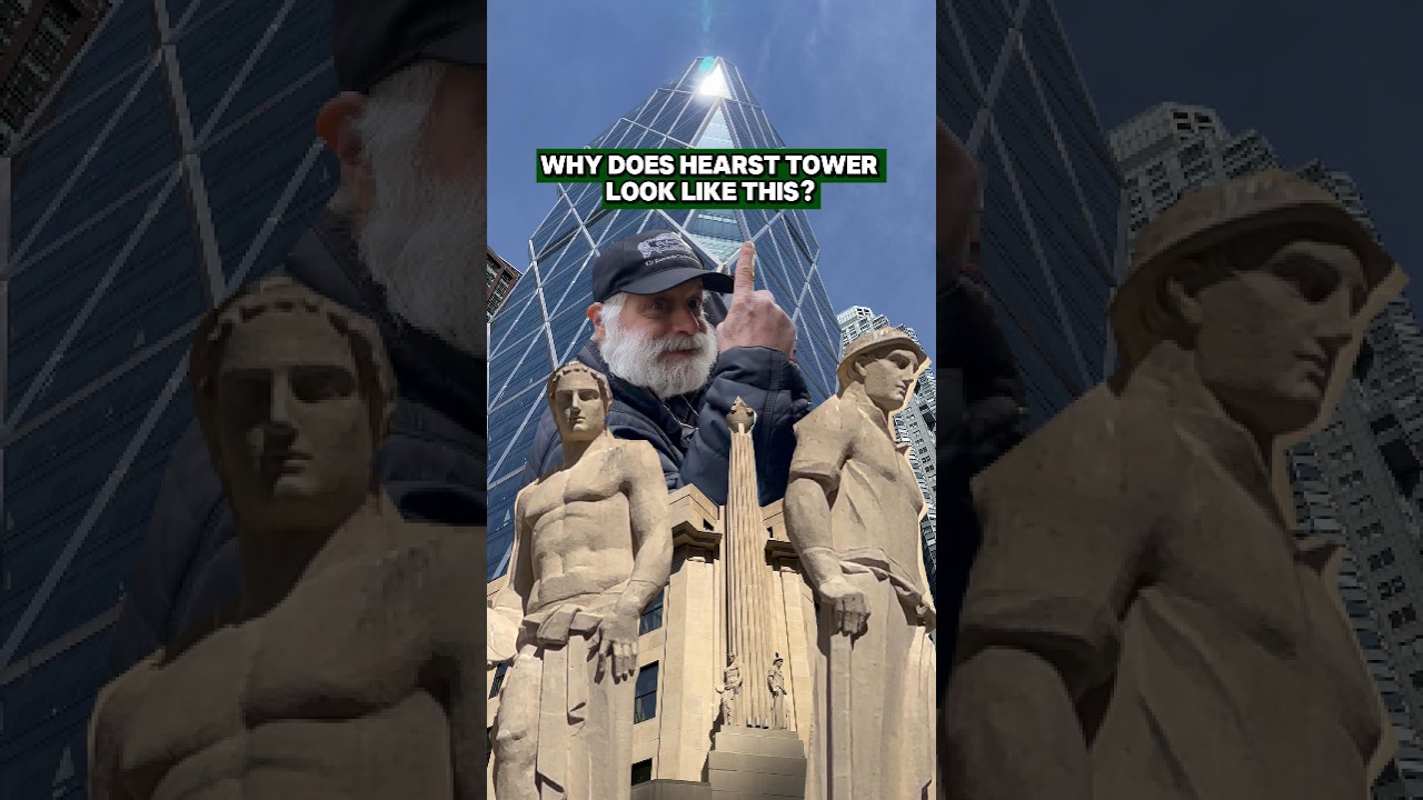 Why does the Hearst Tower look like this?