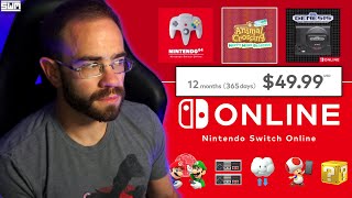 So About The Nintendo Switch Online Expansion Pack Price...
