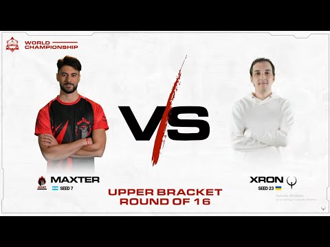 Upper Bracket - Ro16 - maxter vs Xron