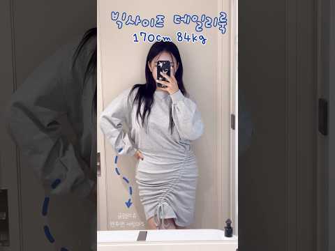 [170cm/84kg] #빅사이즈 #빅사이즈코디 가을 데일리룩🩶