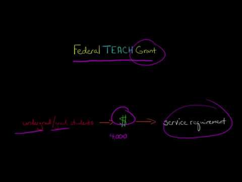 The Federal TEACH Grant