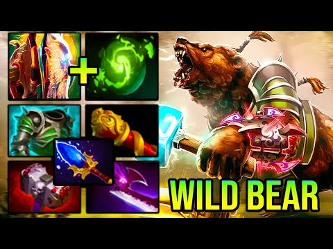 UNKILLABLE WILD BEAR WITH 27SAVAGE [ Lone Druid ] INSANE CARRY
