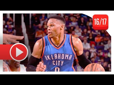 Russell Westbrook Full Highlights vs Suns (2017.03.03) - 48 Pts, 17 Reb, 9 Ast
