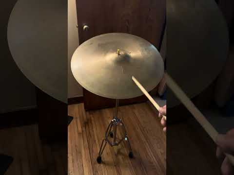 Restored Zildjian 22" A. Zildjian '60s Stamp Ride Cymbal 1960s - Traditional image 6