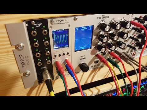 Caitlin explains modulation using an LFO  and the  intellijel Quad VCA