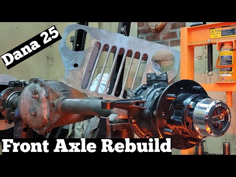 Willys Jeep Front Axle Rebuild - Dana 25