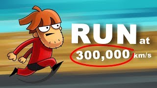 What If You Run At The Speed of Light ?