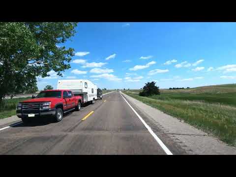 4K Driving from Dunning to Anselmo, Nebraska