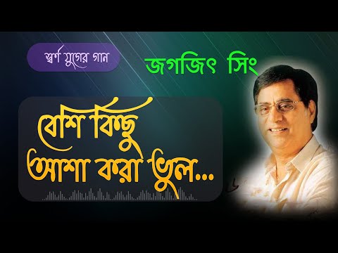 বেশি কিছু আশা করা ভুল - জগজিৎ সিং | Besi Kichu Asa Kora Bhul | Jagjit Singh Best Bangla Song
